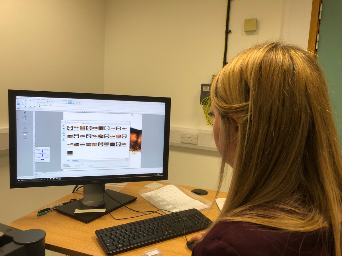 NHM_FossilFish's tweet photo. Spent the morning looking at fossils under a microscope and taking images of them for a research project I'm currently working on. Nice to do something a bit different #fossilfriday #mircoscope #researchtime https://t.co/90kq7MGq60