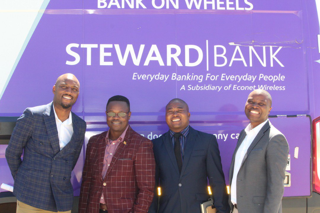 SaberstianZW's tweet photo. We were pleased to host @MudiwaHood & @stewardbank Gweru Branch Manager Mzi Ndhovu & mobile team for @MidlandsState Students Orientation week
We welcome all the students who joined #KaLifeKePurple
#MillennialBanking #KaShagi @DrMambondiani @TaperaTp @MSUHubZW @enactus_msu_zim https://t.co/KnjOypWaAY