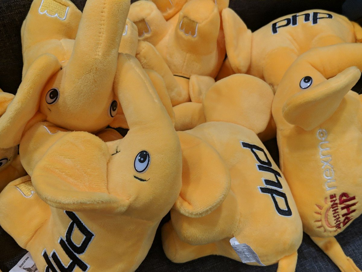 adamculp's tweet image. I&apos;ve still got a couple #elePHPants #phpuk19 #sunphp19