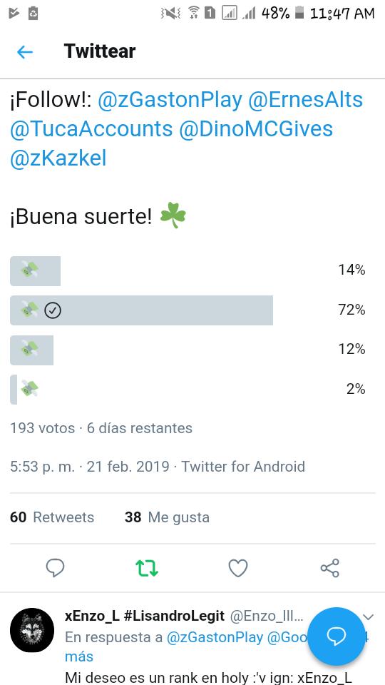 AndreitaAlts's tweet photo. @zGastonPlay @ErnesAlts @TucaAccounts @DinoMCGives @zKazkel Lo que desees darme :) https://t.co/wZC1gzZYFA