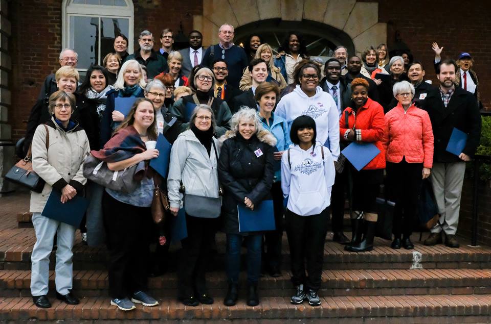 FairDistrictsGA's tweet photo. Excellent turnout for The Democracy Act! #SR52 results from hard work of #redistricting leaders across GA. We stand with legislative allies @elenaparent @NikemaForSenate @sallyharrellga @senatorjen @SenSteveHenson @SenGloriaButler @mwilsonGA and many others ready for #fairmaps https://t.co/pVeijrIAxe