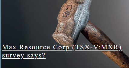 aheadoftheherd_'s tweet photo. Max Resource Corp (TSX-V:MXR) survey says?
https://t.co/DkTuPICR03
$MXR #Gold #ChocoPreciousMetalProject https://t.co/YTcRMDxh0W