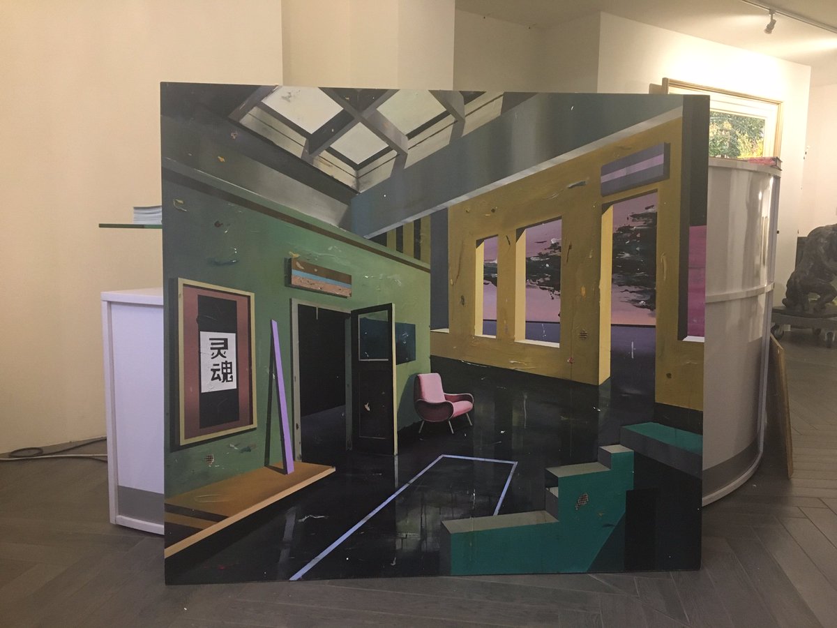 Delighted to receive this new beauty by Igor Taritas which is now on show in the gallery. You can find images of the work on our website. solart.ie