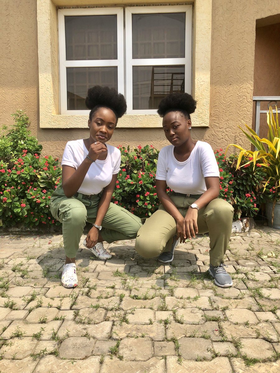 myultrafro's tweet photo. #DidYouKnow that 2 of our founders are ‘sister corpers’?

Both graduated with “First Class” degrees.
https://t.co/VX7kJ8SVbS in Geology &amp; https://t.co/VX7kJ8SVbS in Information Technology and we decided to use our alawees to start Ultrafro 😁

Can you guess which one is older? https://t.co/uUGcPmDyfs