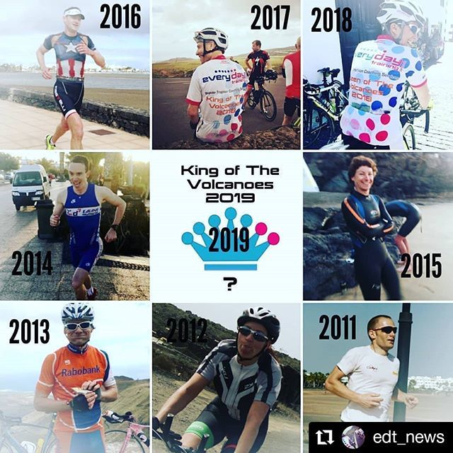 #Repost <a href="/edt_news/">EverydayTraining</a>
• • • • • •
Our Lanzarote Training Camp Past Champions Hall of Fame ...who will be joining this beautiful line up in 2019?!
Only one month to wait to find out.
Lookie lookie➡️Due to a withdrawal, we have ONE PLACE  left for a ma… ift.tt/2SZpJNC