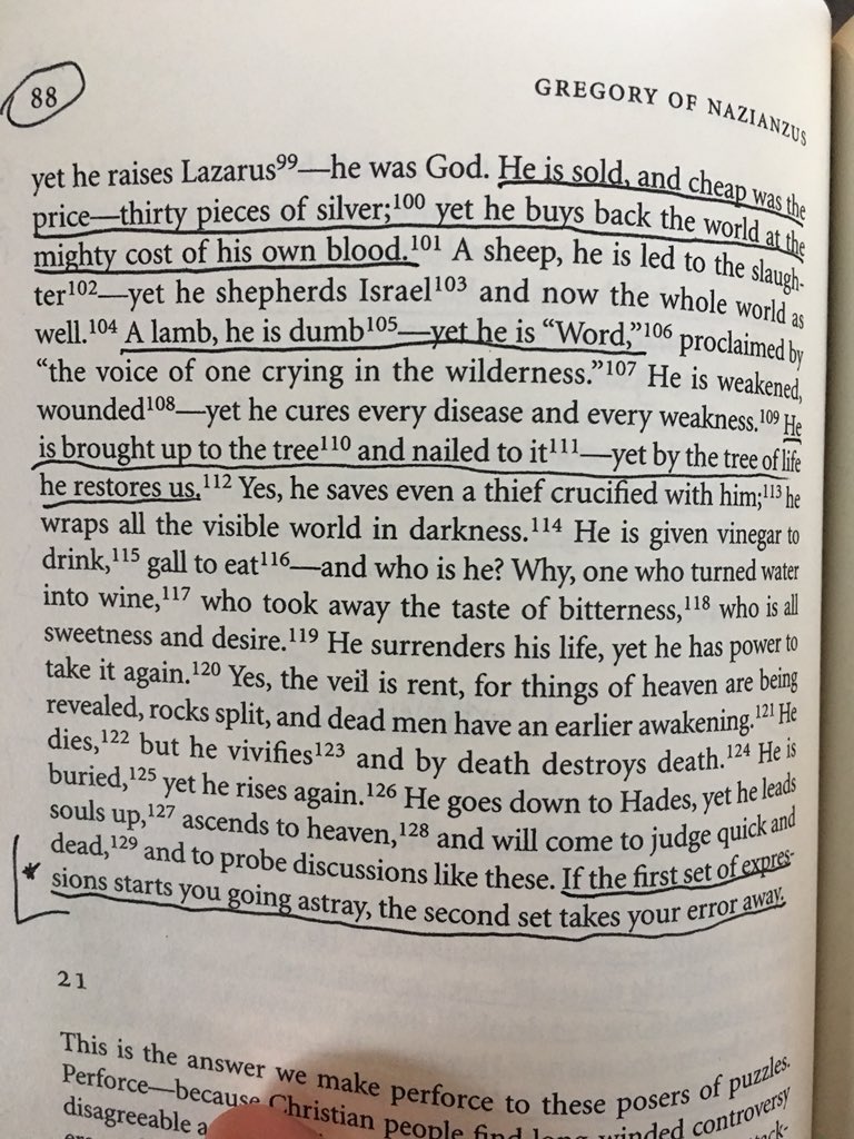 How am I just now coming across these beautiful juxtapositions by St Gregory the Theologian??