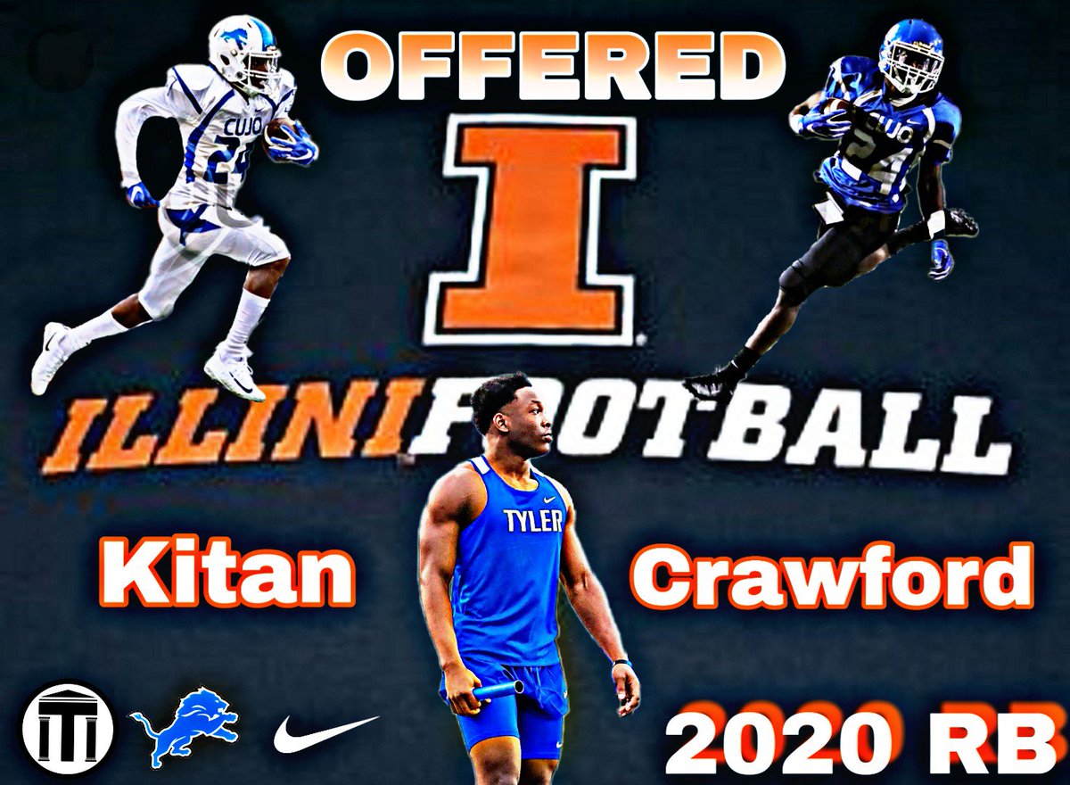 RicklanHolmes's tweet photo. @JTHSFootball Congratulations to Kitan Crawford for receiving offer from University of Illinois #StraightLineRecruiting 
#LionsPride #JTD #TTP #JTF2CFB #JTFRecruitingProcess #JTFExposure #GetNoticed https://t.co/JDa4VI9E2F