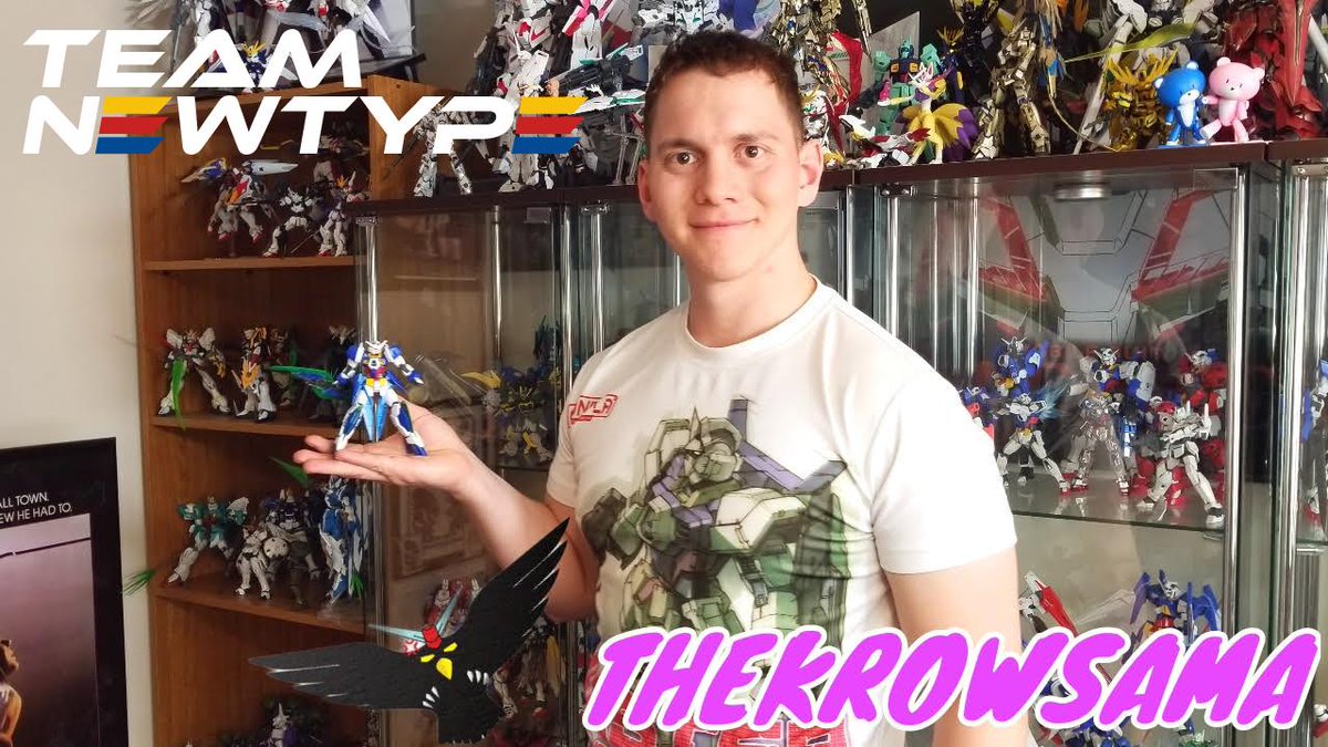 newtype_us's tweet photo. Team Newtype Spotlight: Dennis "TheKrowSama" Kearn is a YouTuber who specializes in reviewing Plamo, such as Gunpla and Frame Arms Girl, as well as figures. Visit him @kearn_dennis, on IG at @krowsama and YT at https://t.co/SQtj20eFvo
#newtype #teamnewtype #krowsama #gunpla https://t.co/EfMWanw8Dc