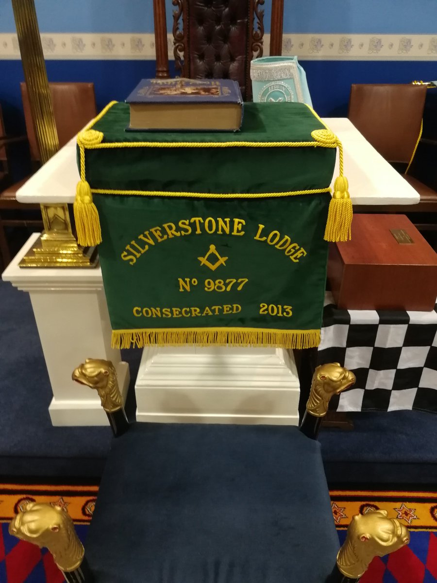 WBro's from Chequered Flag Lodge 9914 on a day out in Towcester to see the installation of a new Worshipful Master at Silverstone Lodge 9877