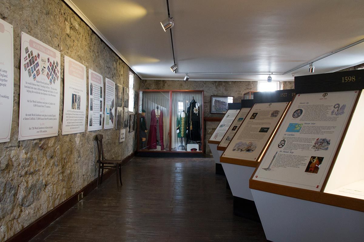 Did you know that Charles Maclean, the 27th Chief of Clan Maclean was the Chief Scout of The Scout Association in the UK between 1959 and 1971? He was awarded the Bronze Wolf for his exceptional services to world Scouting - find out more in our Exhibition: duartcastle.com/visit/the-cast…