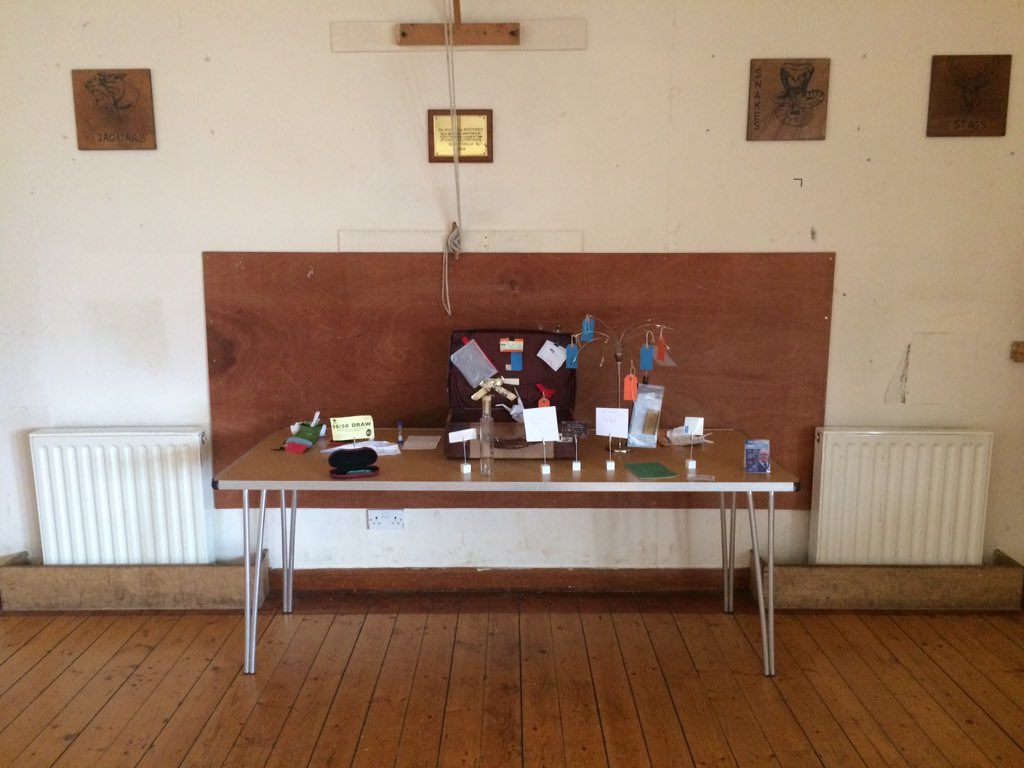 SuitcaseEnsembl's tweet photo. We have very much enjoyed working in the Kilcreggan scout hall to devise #travellingshow. One of favourite rehearsal spaces do far. https://t.co/bfGvxKtOI9