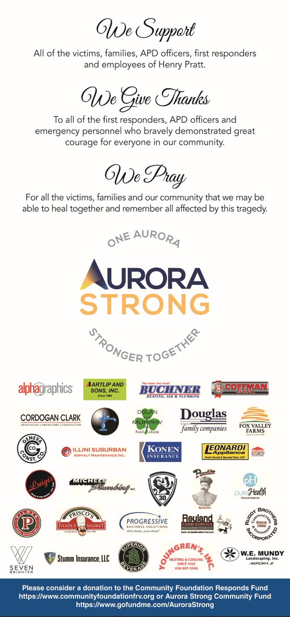 PilmerRE's tweet photo. #AuroraStrong

@AG_Aurora_IL @ArtlipAndSons @BuchnerHeating @CoffmanGMC @CordoganClark @koneninsurance @luigisfuncenter @PriscoFamMarket @YoungrensInc @SBbeers @SaveWithPBS 
#PilmerRealEstate https://t.co/hjxxgaMlT9