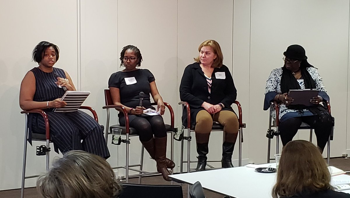 Metrophile's tweet photo. Powerful women leading the conversation about the future of DC and transit equity @ #AVinDC 2nd all woman panel &amp; woman of color-led panel of the day. @VeronicaODavis @policylink @SLP4publichlth https://t.co/MnnYtcDEuK