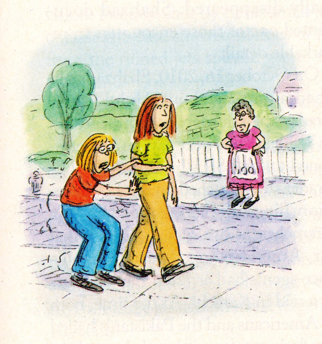 elasticcity's tweet photo. Please help Elastic City cross the Kickstarter finish line <3

image: from Roz Chast's New Yorker Sketchbook piece about Andrea Polli's walk, "City Island Hop"

https://t.co/SOos0DL4Fp https://t.co/5sZmlH31vg