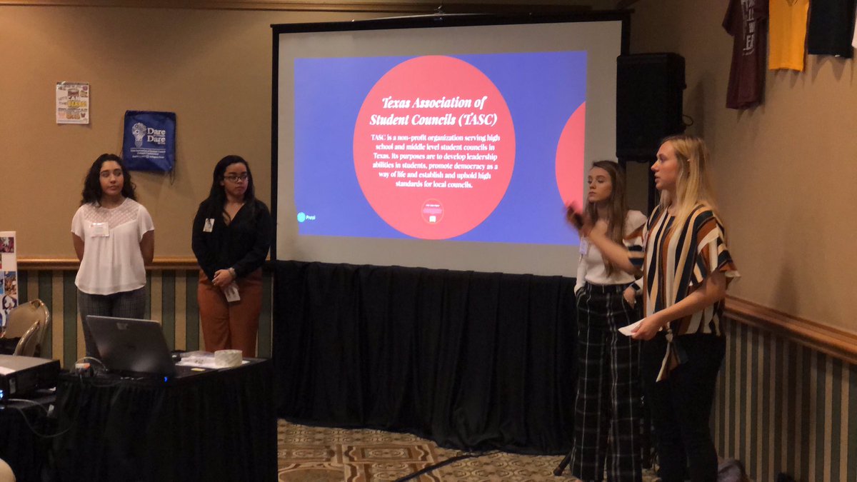 TASCDistrict18's tweet photo. Bastrop and Cedar Creek Presented as well as Seguin, with TASC State Officer schools, at the TASB Winter Governance today in Galveston. Way to represent your school’s and D18! https://t.co/Lco24uB3fc