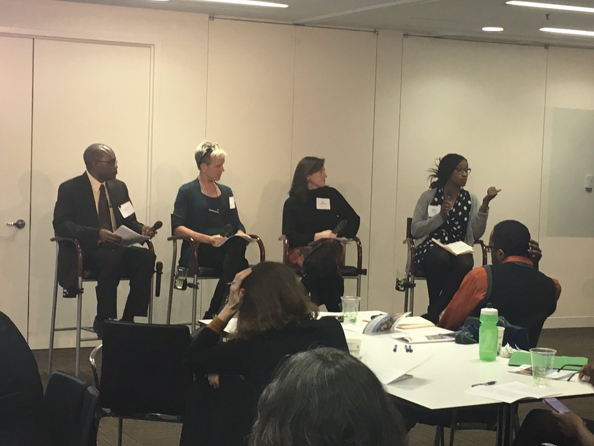 AnitaMHairston's tweet photo. Panel on job impacts for #AVinDC starts with data on black men in driving occupations https://t.co/23Jb6TxLfE