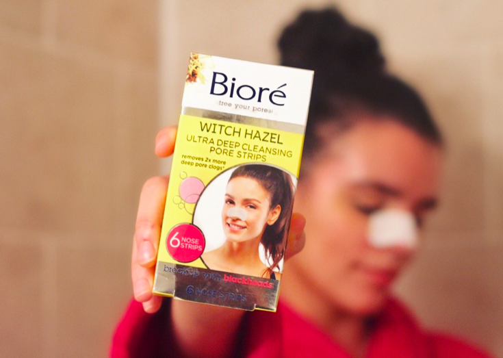 kimmkruse_'s tweet photo. Thank goodness for @bioreus witch hazel ultra deep cleansing pore strips ✨ These strips help tighten and purify pores on the nose 🙌

https://t.co/kXkDDNJaL8 

#ad #BioreWitchHazel #BioreBabe #BiorePartner https://t.co/5XYUsWEXFj