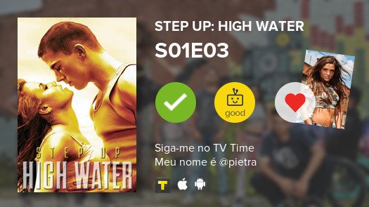 piebookstan's tweet image. I've just watched episode S01E03 of Step Up: High Wa...! #stepuphighwater  #tvtime tvtime.com/r/WqH1