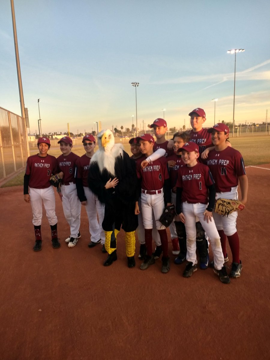 GreatHeartsAcad's tweet photo. The Great Hearts Middle School League baseball championship goes to Anthem Preparatory Academy! Way to go Eagles! #GoEagles #AnthemPrep #Anthem #Baseball #GreatHearts https://t.co/fvAokmjSHR