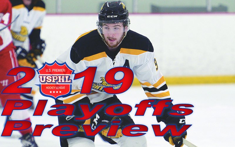 USPHL's tweet photo. The @CT_Nighthawks will await an opponent for next week after winning the #USPHLPremier Northeast Division championship. Check out who they might face in the second round, with two playoff series going this weekend between seeds 3-6.

https://t.co/IHjYPjw4Ls https://t.co/PGtLF8X6nn