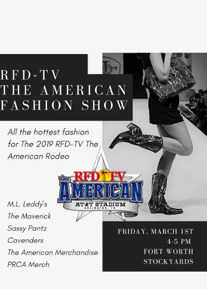 Join us Friday March 1st at 4pm in the Fort Worth Stockyards for the American Fashion Show where many of the local boutiques and retail outlets will showcase the 2019 trends!