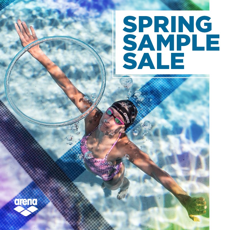 Calling all arena lovers! We're hosting our Spring Sample Sale during OSI Senior/Region SC Champs next weekend at the Tualatin Hills Aquatic Center!  Swimmers &amp; water lovers alike are all welcome! Schedule is as follows: Mar 1: 10am -7pm | Mar 2 &amp; 3: 7am-7pm. See you there!