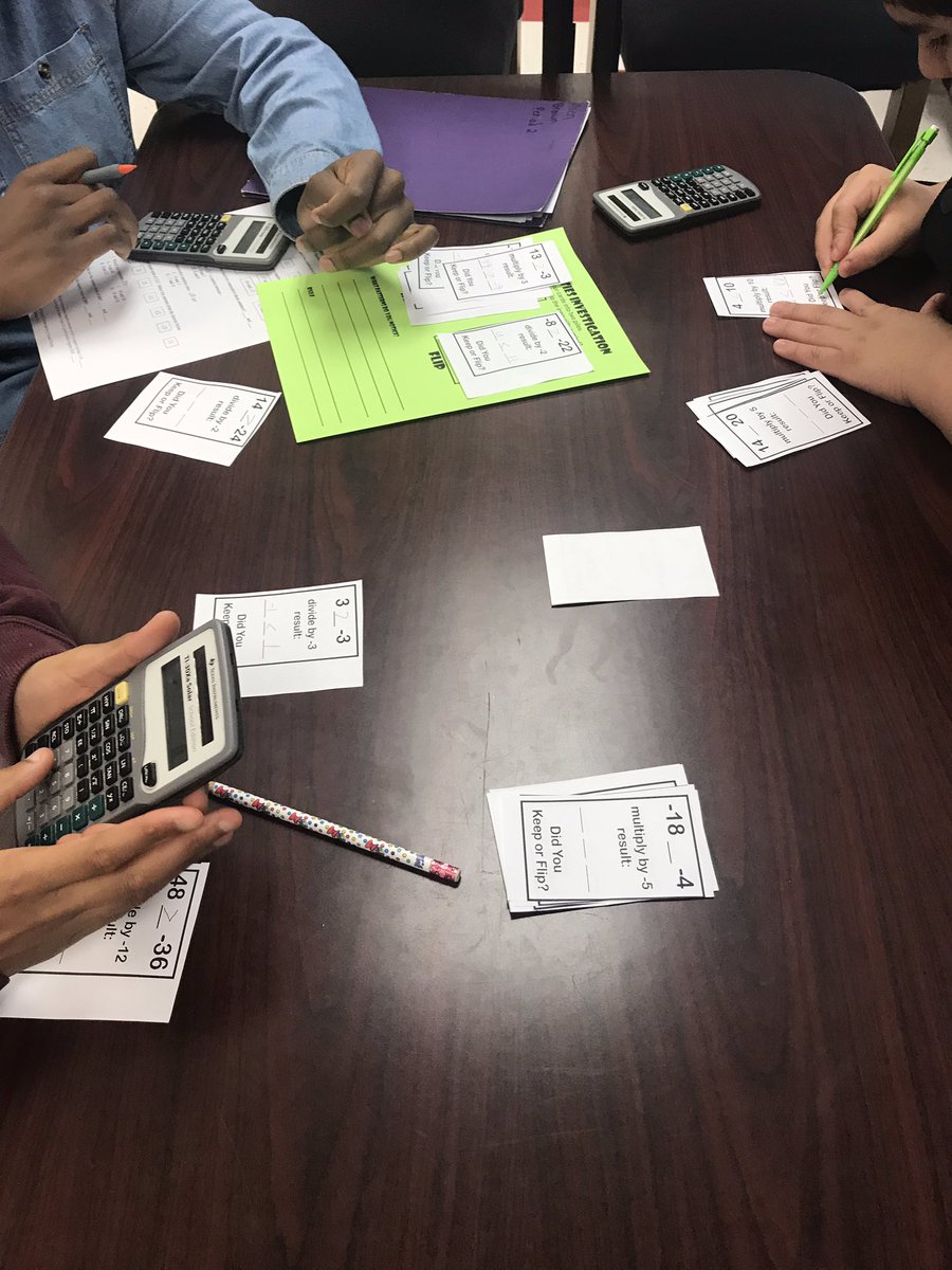 MrsRoscioli's tweet photo. Today @SMS_TeamVT Pre-Algebra investigated inequalities! @StonewallMiddle #FabFunFeb https://t.co/0CVSpeIAj3