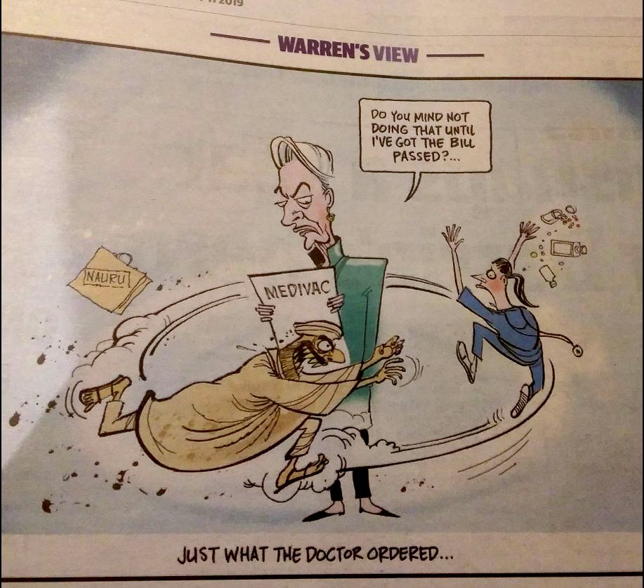 These tropes aren’t just the past, but embedded in our contemporary discourse. 

Refugees in Europe were cast as sexual threats to European women. See the following Polish magazine cover or more recently an Australian cartoon.