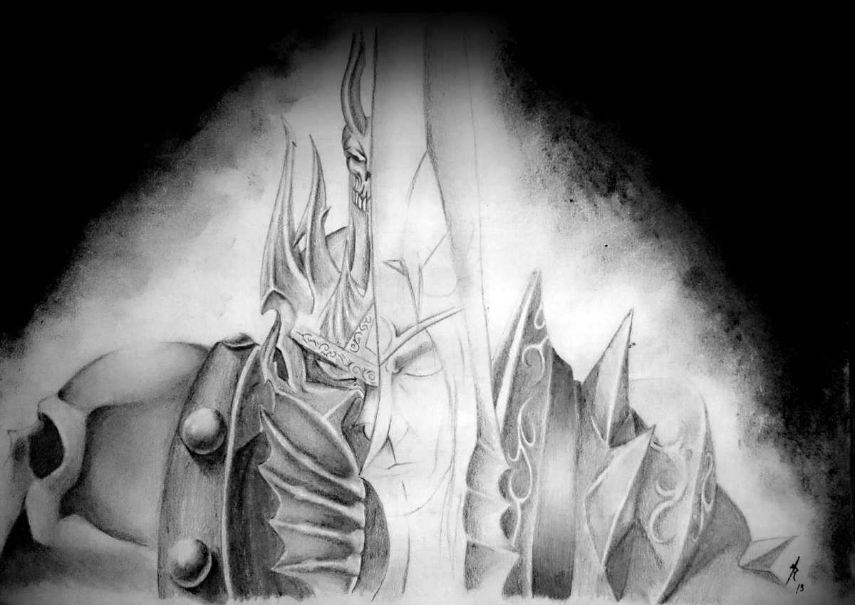 covildadruidesa's tweet photo. Fazia tempo que não usava um lápis 
Resultado: uma bosta... E a câmera também não ajuda e_e'
Bom, só pra dizer que eu fiz algo xD
DESCULPA GENTE ç_ç
#worldofwarcraft #warcraft #wotlk #lichking #arthas #terenas #menethil #frostmourne #scourge #flagelo #lichrei https://t.co/hUrfbTHTHe