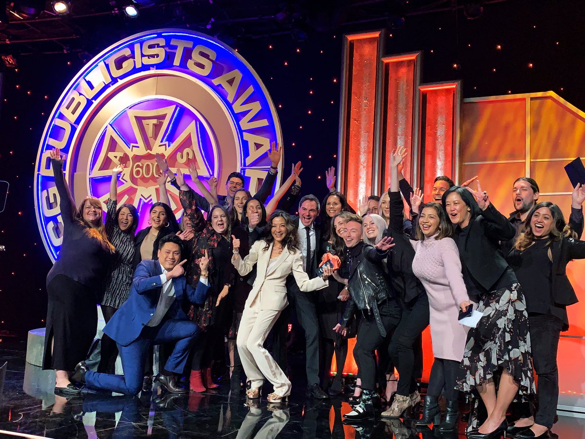 That’s a wrap at the #PublicistsAwards! Congratulations to all the honorees and winners!