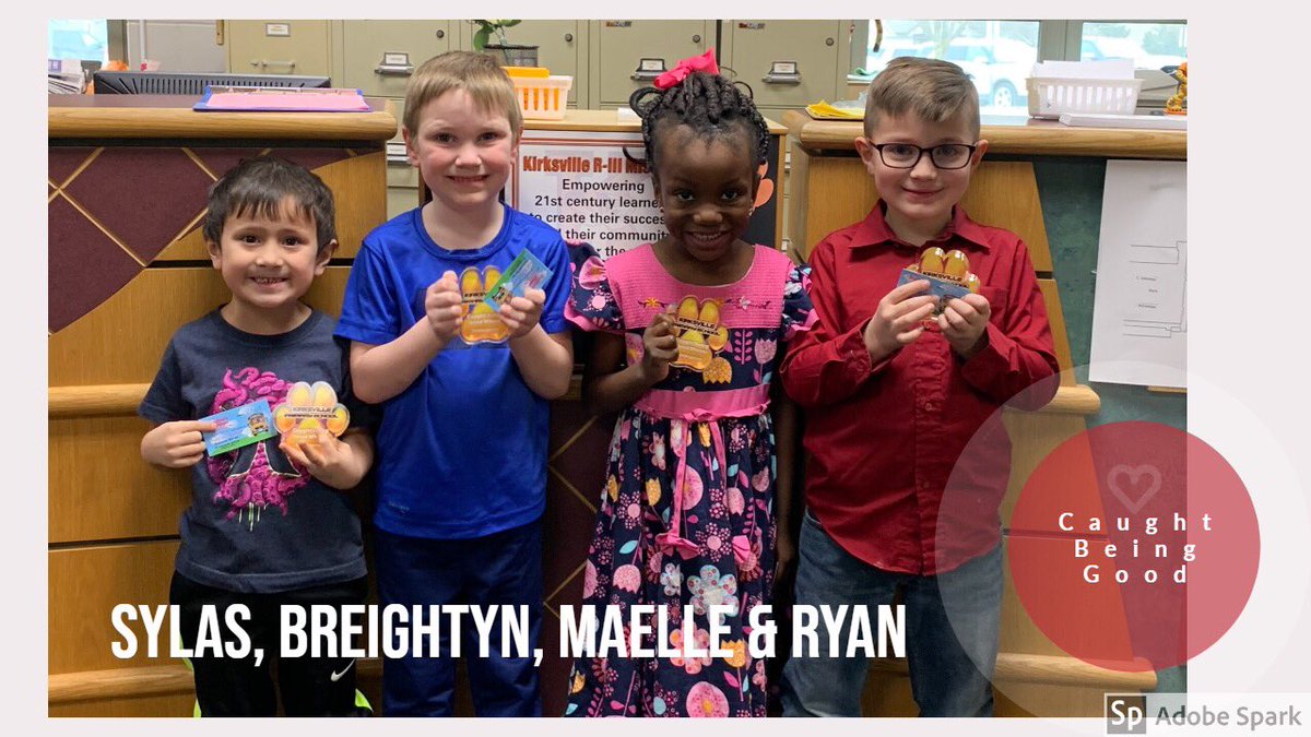 KVKPS's tweet photo. Congratulations to our most recent "Caught Being Good" recipients! Keep on showing that Tiger Pride at KPS! https://t.co/ZcWPn8uM6Y