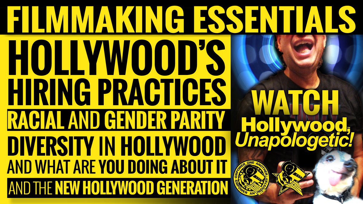 #FilmmakingEssentials: Hollywood’s Hiring Practices, The Struggle For Racial And Gender Parity In America, Diversity In Hollywood youtube.com/watch?v=EAFCX2… #HollywoodUnapologetic <a href="/orlandodelbert/">Orlando Delbert</a> #SupportIndieFilm #Filmmaking #WomeninFilm #IndieFilm