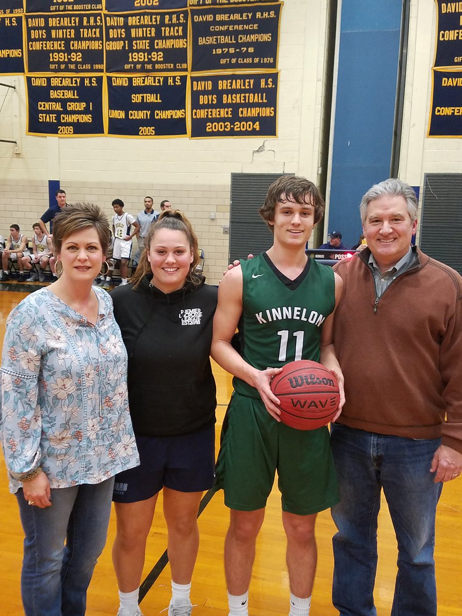 KHS_Sports's tweet photo. Bobby Lewit just became the All-Time Leader for Career Points Scored in Boys Basketball at Kinnelon H.S.!!  He passes Dennis Severino, scoring his 1326th Career Point.  We can’t wait to celebrate!  Congrats Bobby and Family! https://t.co/dJCDNxlyxY