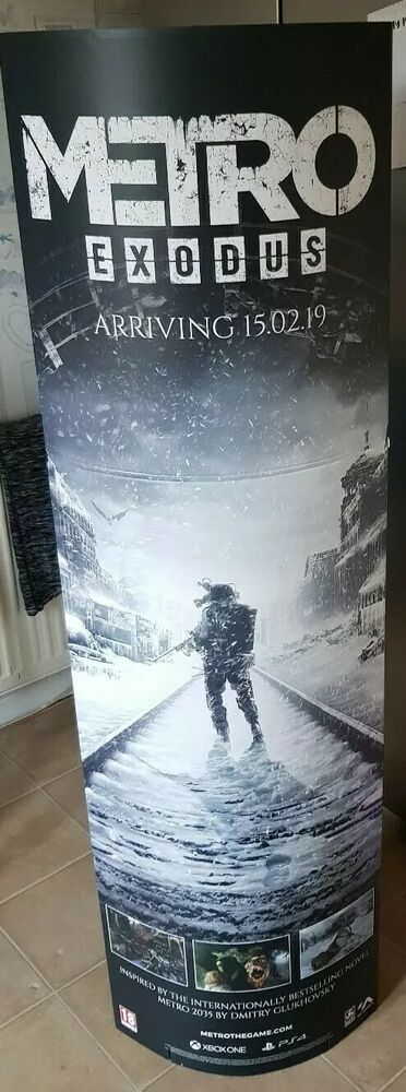 GameGirlUK's tweet photo. Meteo Exodus Xbox One Ps4 Large Shop Display New Rare Collectors https://t.co/nR8Zurjhz9 https://t.co/hNBgJfYlPt
