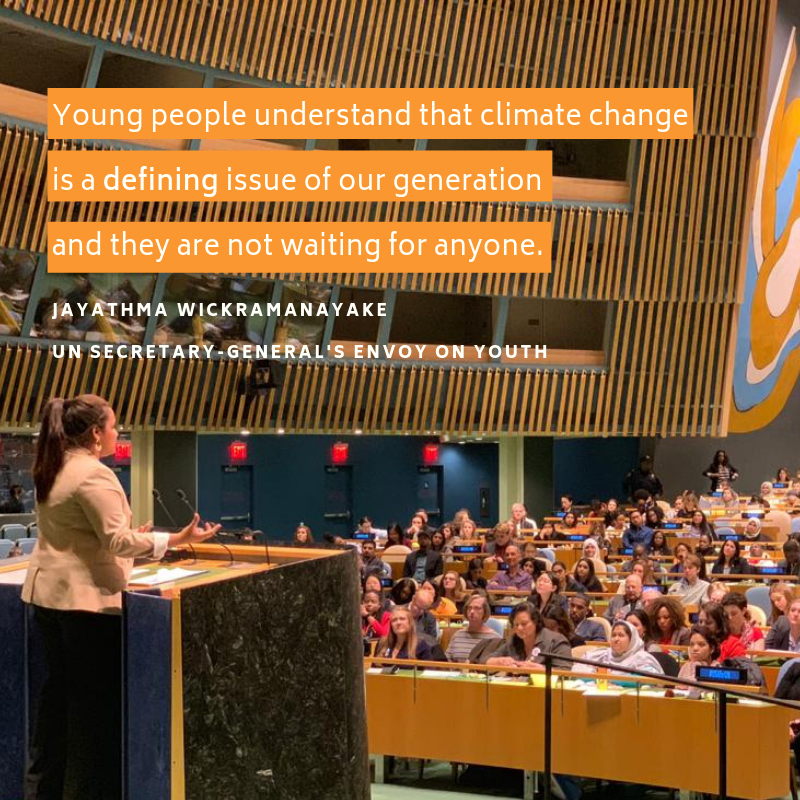 UNYouthAffairs's tweet photo. That is why young people have no other choice than to stand up and to step up, to protect our planet and to create an equal, just world! 🌎 https://t.co/saHcM63mvw
