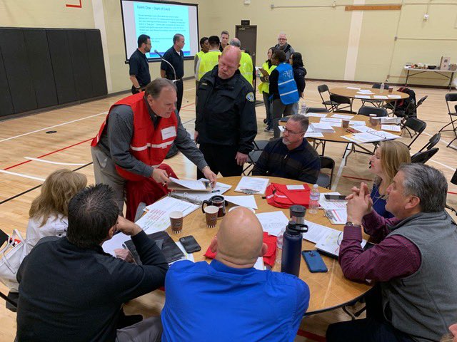 rsccdsafety's tweet photo. Today our team facilitated tabletop exercises and scenarios with leaders from @RSCCD @SantaAnaCollege and @SantiagoCanyon. We had a tremendous day of learning and team-building to develop strategies to protect our campus communities. #RSCCD #Safety https://t.co/BALCUqi763