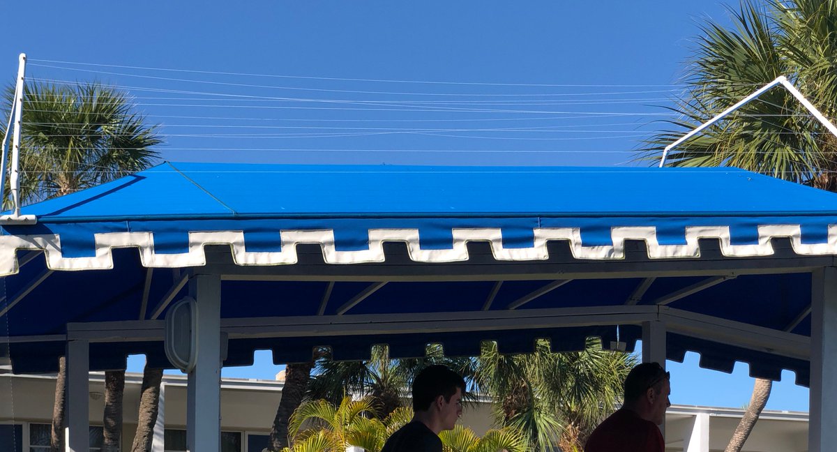 BirdBarrier's tweet photo. Interesting bird job.

The Bird Barrier team saw this seagull solution on this canopy recently. It looked like it was doing the job.

What do you think about this? https://t.co/OoOVYmZQeY