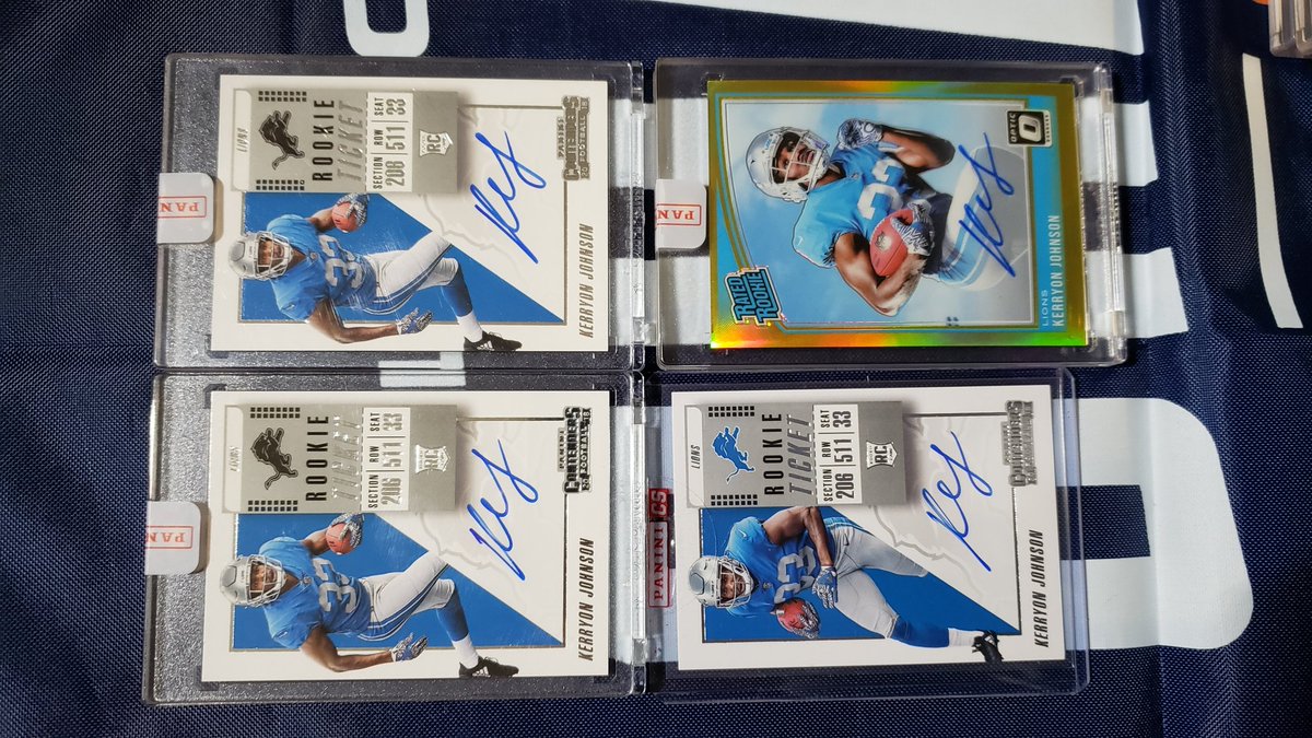 CandidRCC's tweet photo. @PaniniAmerica and @PaniniCSM stepping up their game once again. Crazy @Lions #LionsPride @AyeyoKEJO #mailday. #whodoyoucollect #thehobby (or is it an addiction?). #costsave #idea for #paniniamerica, One shipment cheaper than six. #thinkaboutit. #passonthesavings https://t.co/aYq0uuAOgV