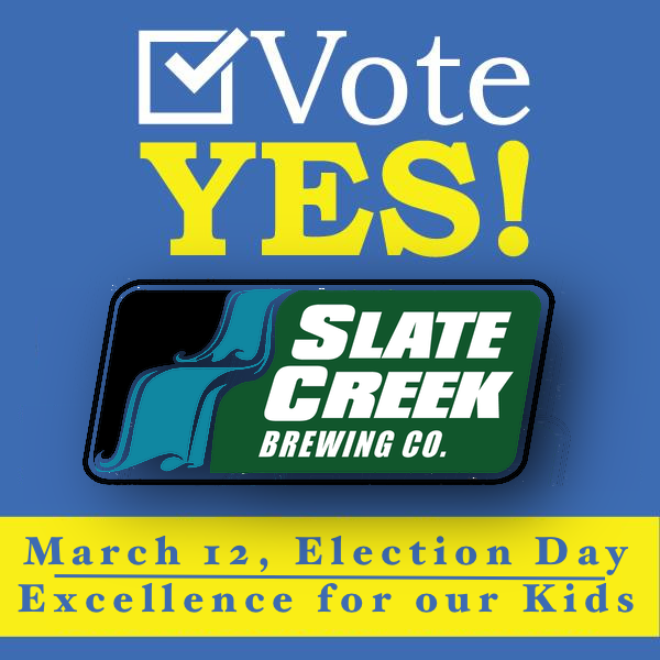 YesCdASchools's tweet photo. YES! Kickoff Event - You're Invited! - https://t.co/oPYvl7ms4G
Join us at Slate Creek on Feb. 25th 5-7PM to find out more about the upcoming School District 271 Levy. Learn all of the essential reasons we need you to vote YES on March 12th, and what you can do to help! https://t.co/Yq0sS3UFiY