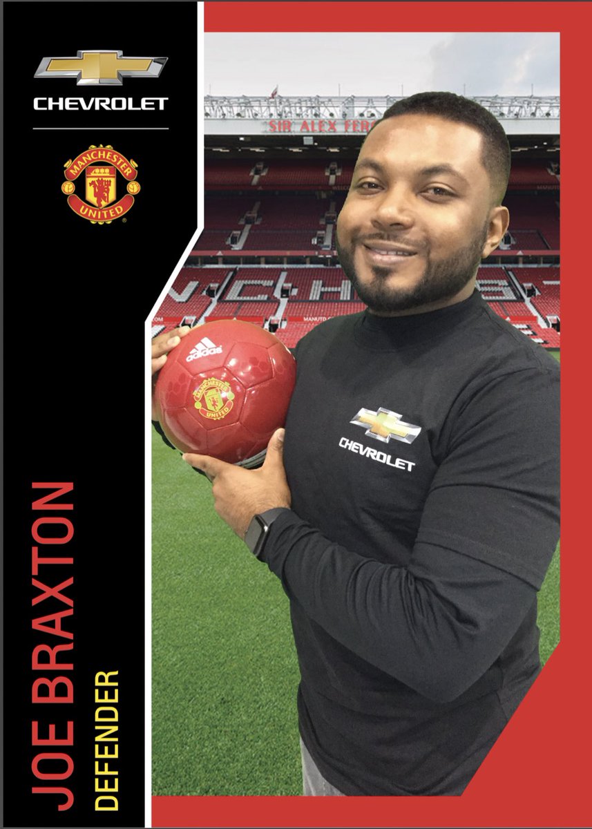 TheeJoeBraxton's tweet photo. Here in #Cleveland ⚽️ @ManUtd @chevrolet @CleAutoShow #CLE19 #CLE #MyChevyPhoto #BrandAmbassador #PromoLife #Travel https://t.co/VxjY50Xhqe