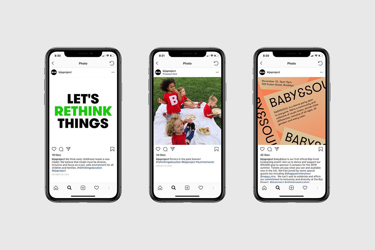 inspofinds's tweet image. The Bija Project brand identity by @FaireProjects #InspoFinds