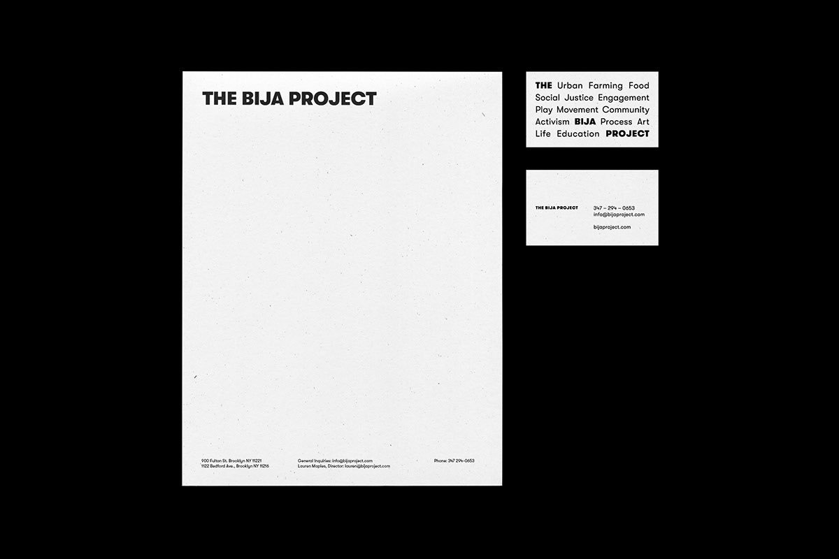inspofinds's tweet image. The Bija Project brand identity by @FaireProjects #InspoFinds