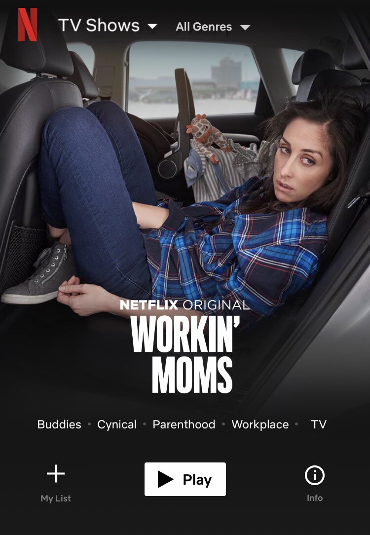 WorkinMoms's tweet photo. TODAY IS THE DAY! #WorkinMoms is officially available on @netflix worldwide. 👏🏻 @reitcatou 

If you’re new to our family, follow along with us @WorkinMomsNFLX https://t.co/ivjkw9aePO
