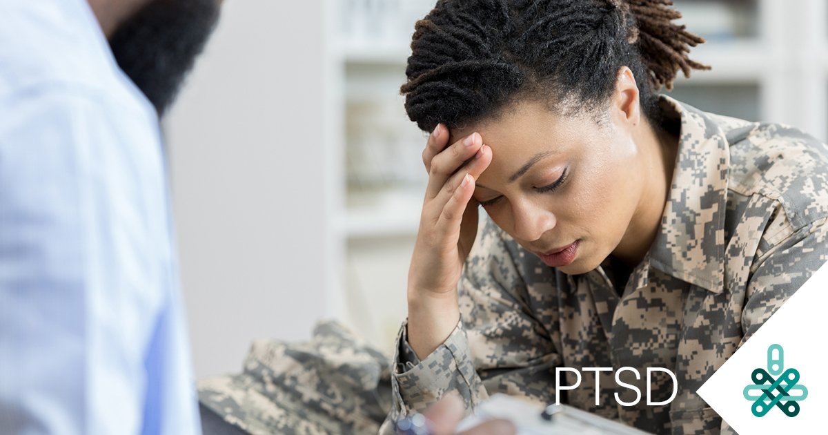 A mental health condition that may develop after a traumatic or life-threatening event, post-traumatic stress disorder (#PTSD) can lead to a variety of symptoms &amp; long-term effects. The PTSD Association of Canada notes yoga, counselling &amp; support groups may help. #GrowWiseHealth