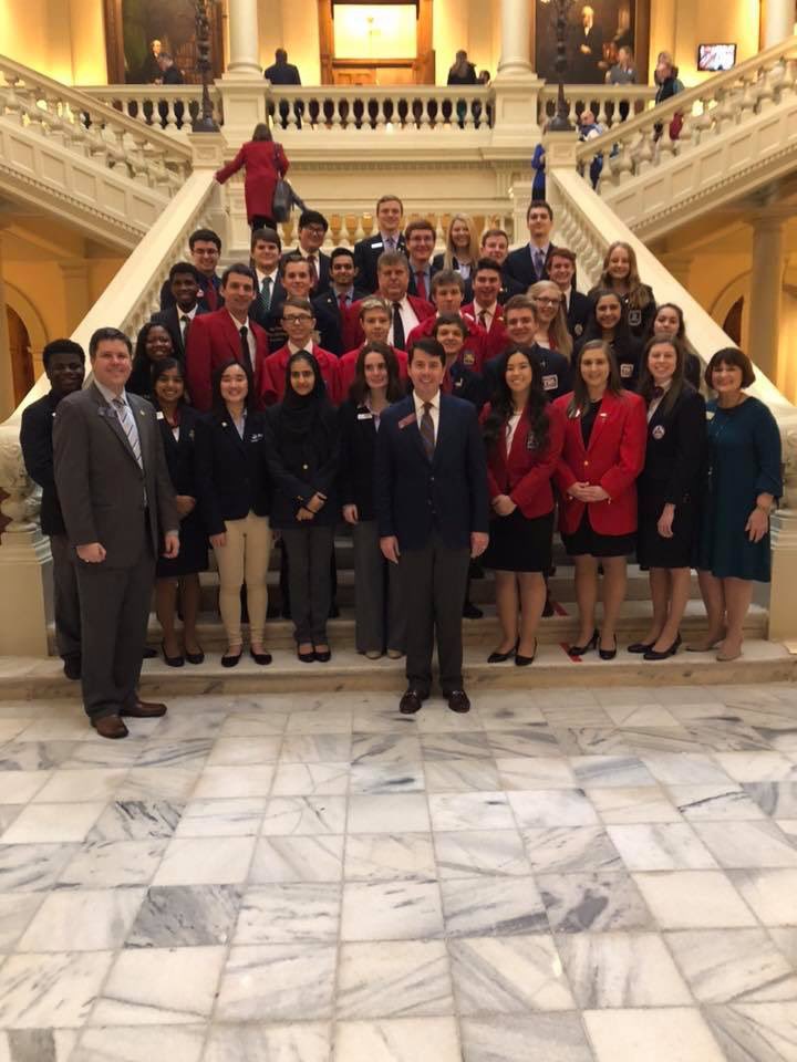 Such a fun time at CTSO Legislative Day at the Capitol!!