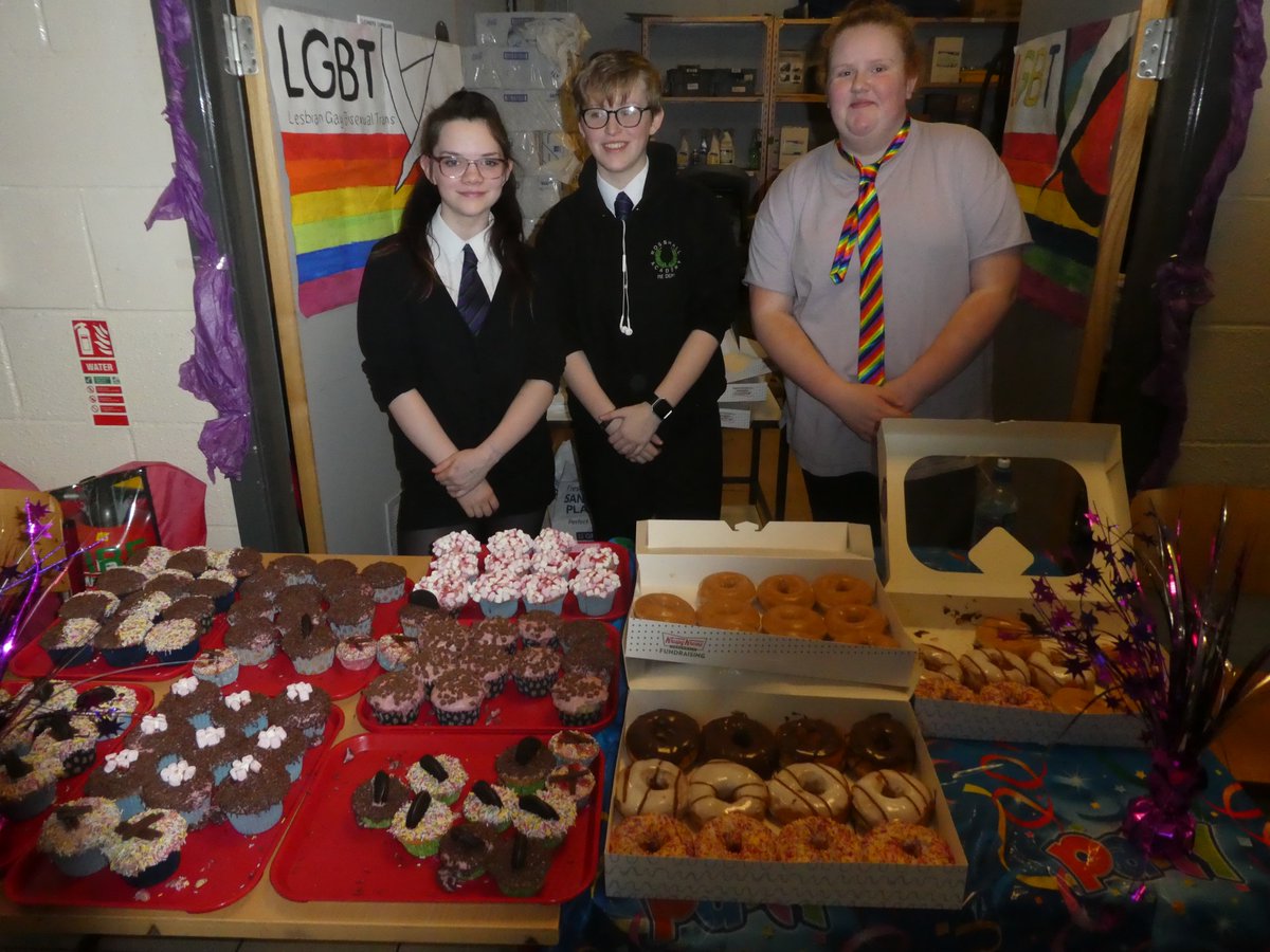 Thank you so much pupils, staff and Outside Agencies for making Purple Friday Wonderful. SPECIAL Thanks to Kerry and her 130 cup cakes, tablet and fudge. our Bake Off Champ !! <a href="/RosshallAcademy/">Rosshall Academy</a>  @LGBTYS <a href="/moveonscotland/">Move On</a>