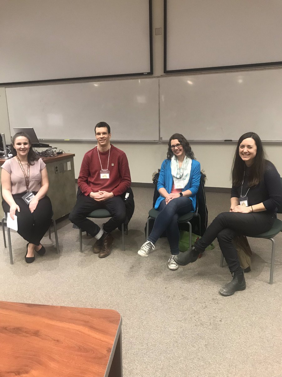 Pubs2019's tweet photo. We will be starting our panel discussion on non-academic careers in a few minutes. Please join us for what is sure to be a great session! #PUBS2019 #nonacademiccareers #science #research #biology https://t.co/VFEhYttSFl