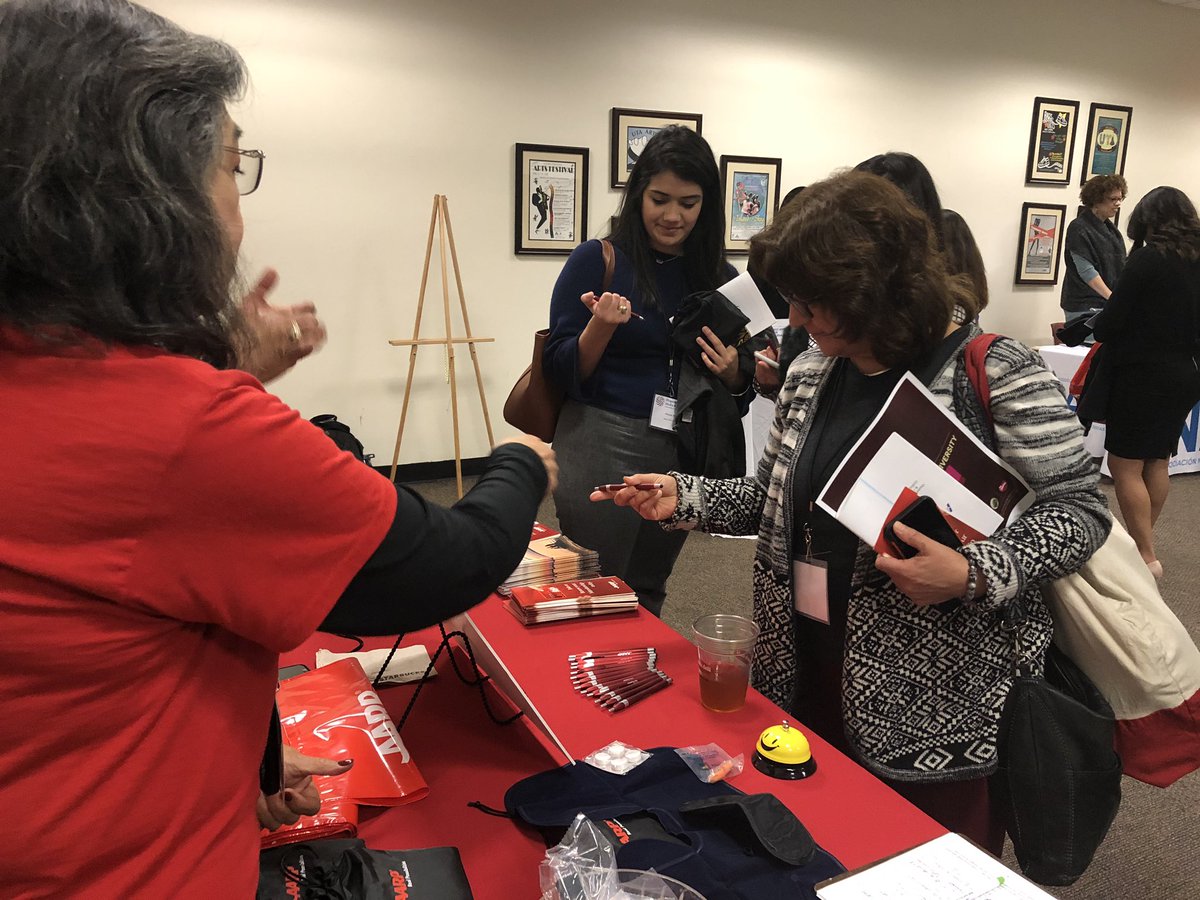 GetAtSoto's tweet photo. The message today: Anyone can be a @AARPTX #AARPDFW volunteer as these folks at the International H/L Media Conference @utarlington are finding out. https://t.co/PY0H4NPL5q