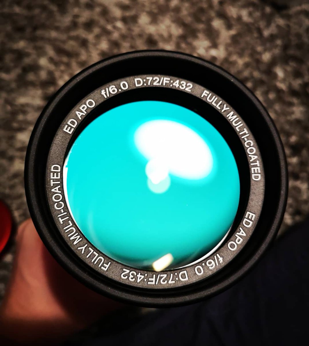 AstroStace's tweet photo. This scope is a work of art! I also have another 72ed scope...both have positives. I may end up running a dual rig 😂#primalucelab #telescope #Astrophotography #Astronomy https://t.co/J1mGqQohU6
