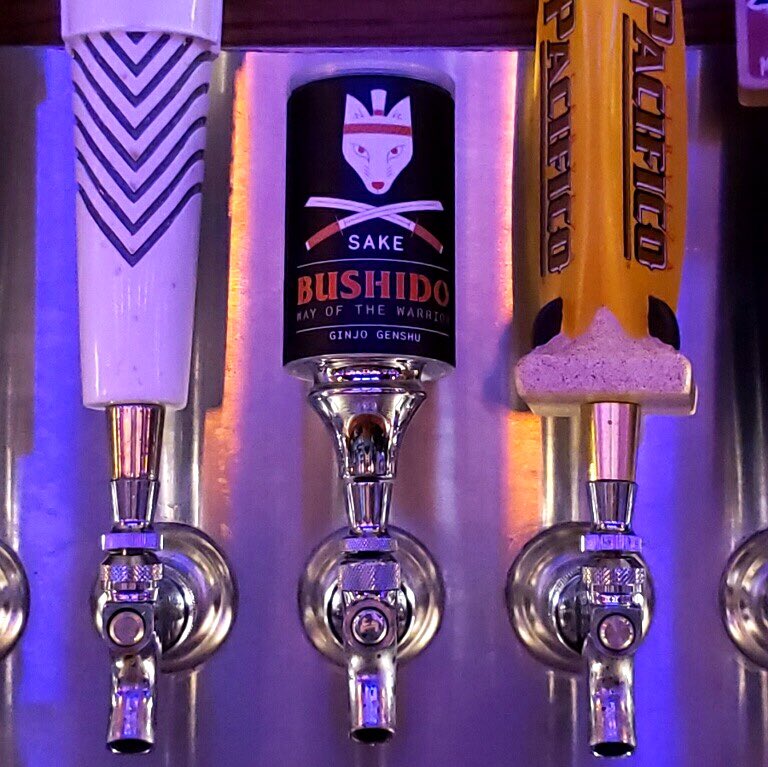 kwansokc's tweet photo. Do you enjoy sake? Have we got news for you! #BushidoSake is the first on-tap sake in Oklahoma, right here at the bar! With notes of raspberry, Asian pear, & watermelon, itβs a great way to toast any occasion. https://t.co/DENPAzAhxz